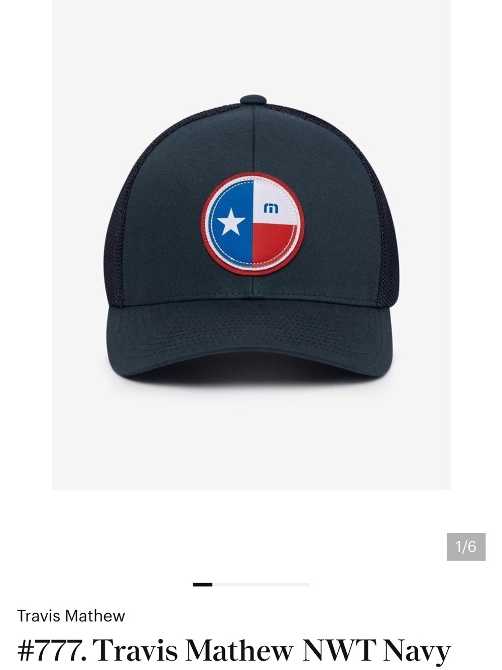 Travis Matthews baseball cap